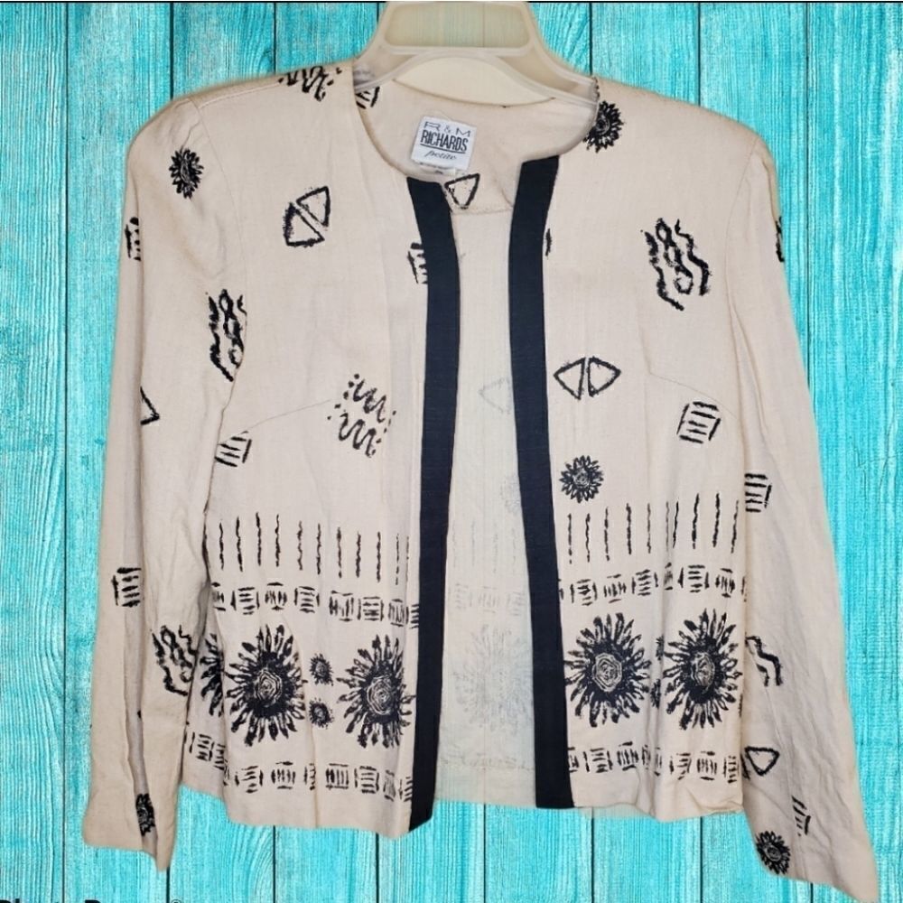 Vintage R&M Richards Tribal jacket Top